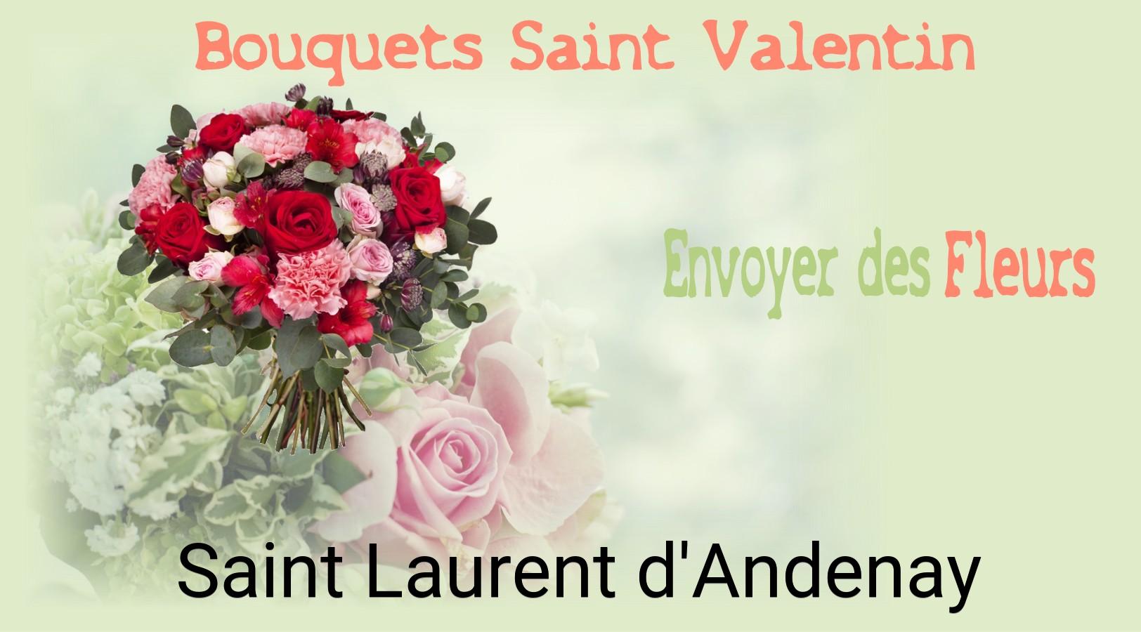 Roses de Saint-Valentin livrées à Saint-Laurent-d'Andenay